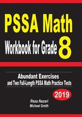 PSSA Math Workbook for Grade 8