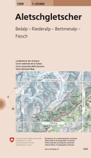 Swisstopo 1 : 25 000 Aletschgletscher