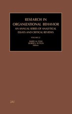 Research in Organizational Behavior