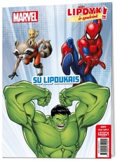 Lipdyk ir spalvink! Marvel Superherojai 2024 02