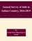 Annual Survey of Jails in Indian Country, 2016-2019
