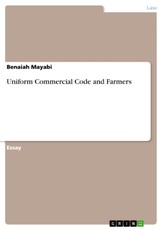 Uniform Commercial Code and Farmers
