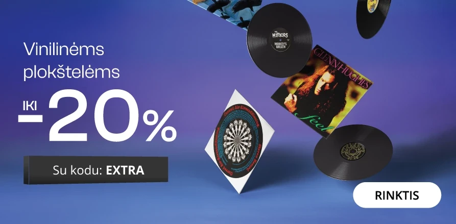 Vinilinėms plokštelėms - 20% nuolaida!