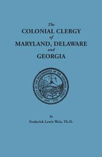 Colonial Clergy of Maryland, Delaware and Georgia