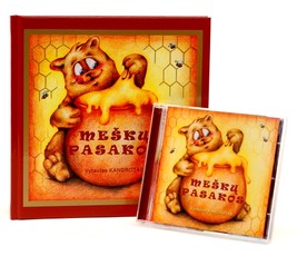 Meškų pasakos + CD (net 14 pasakų su miško garsais ir lopšinė!)