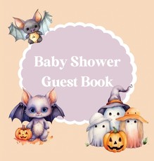 Baby Shower Guest Book Halloween themed