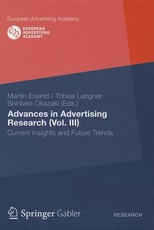 Advances in Advertising Research (Vol. III)