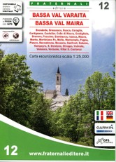 Bassa Valle Varaita - Bassa Valle Maira 1 : 25 000