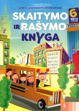 Skaitymo ir rašymo knyga 6 metų vaikams