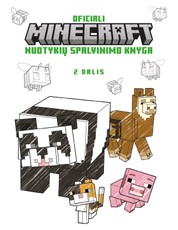Oficiali Minecraft nuotykių spalvinimo knyga, 2 dalis