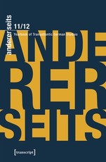 Andererseits - Yearbook of Transatlantic German Studies