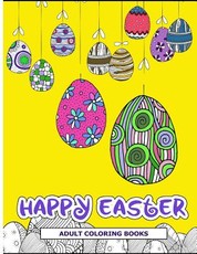 Happy Easter Adult Coloring Books