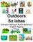English-Tagalog Outdoors/Sa labas Children's Bilingual Picture Dictionary