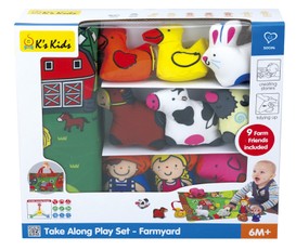 K’s KIDS Kūdikių kilimėlis „Ūkis“