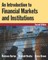 Burton, M: Introduction to Financial Markets and Institution