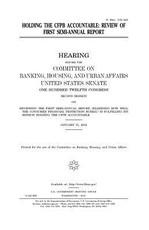 Holding the CFPB accountable