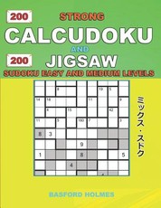 200 Strong Calcudoku and 200 Jigsaw Sudoku. Easy and medium levels.