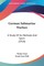 German Submarine Warfare