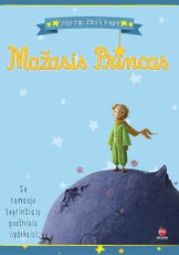 MAŽASIS PRINCAS. Stebuklinga užduočių knygelė 1 ikimokyklinio amžiaus vaikams (su tamsoje švytinčiais puošniais lipdukais!)