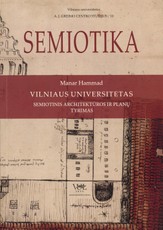 Vilniaus universitetas. Semiotinis architektūros ir planų tyrimas
