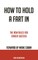 How to Hold a Fart in