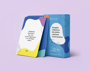 KŪRYBIŠKUMO KORTOS. Smagios užduotys kūrybiškumo raumens treniruotėms