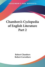Chambers's Cyclopedia of English Literature Part 2