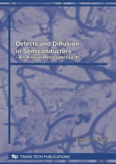 Defects and Diffusion in Semicondutors, 2009