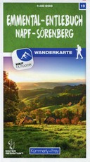 Emmental - Entlebuch Napf - Sörenberg 19 Wanderkarte 1:40 000 matt laminiert