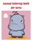 Animal Coloring Book for Girls