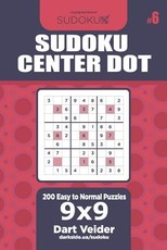 Sudoku Center Dot - 200 Easy to Normal Puzzles 9x9 (Volume 6)