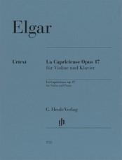 Edward Elgar - La Capricieuse op. 17 für Violine und Klavier