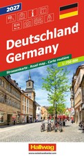 Hallwag Strassenkarte Deutschland 2027 1:750.000