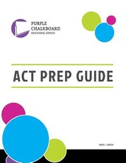 Purple Chalkboard ACT Prep