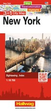 Hallwag Stadtplan New York
