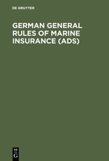 German General Rules of Marine Insurance (Ads)