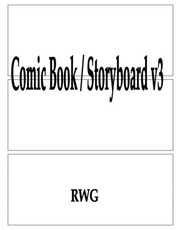 Comic Book / Storyboard v3