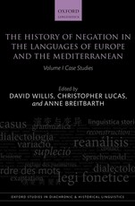 The History of Negation in the Languages of Europe and the Mediterranean, Volume 1