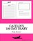 Caitlin's 100 Day Diary