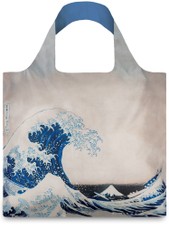 LOQI pirkinių krepšys „Hokusai: The Great Wave“