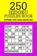 250 Hidoku Puzzle Book