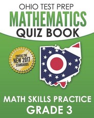 Ohio Test Prep Mathematics Quiz Book Math Skills Practice Grade 3