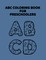 ABC Coloring Book For Preschoolers