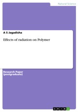 Effects of radiation on Polymer