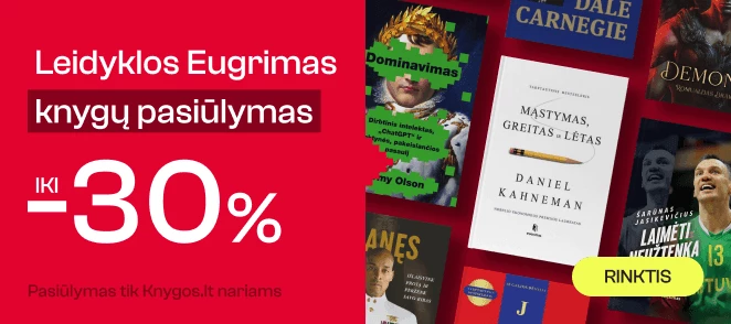 Leidyklos EUGRIMAS knygoms iki -30%