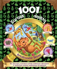 Beždžionėlė Šelmė. Surask 1001 daiktą
