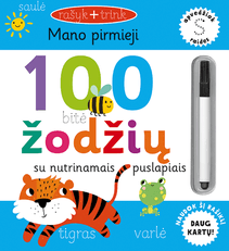 Rašyk ir trink. Pirmieji 100 žodžių su nutrinamais puslapiais