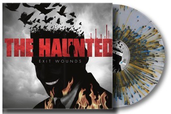 Vinilinė plokštelė LP HAUNTED „Exit Wounds“ (Indie Crystal Exclusive Splatter Vinyl) (LP)