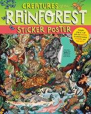 Creatures of the Rainforest Giant Sticker Poster