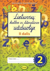 Lietuvių kalbos ir literatūros užduotys 2 klasei. 2 dalis